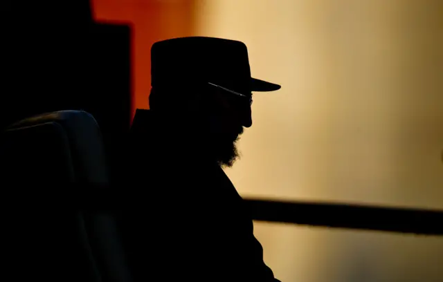 Photo taken on 3 September 2010 shows former Cuban President Fidel Castro giving a speech at Havana's University