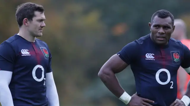 Alex Goode and Semesa Rokoduguni