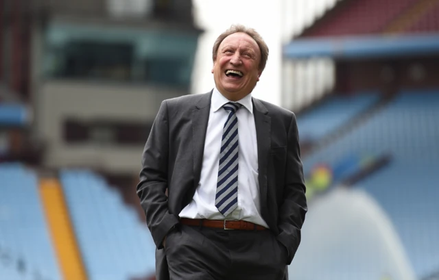 Cardiff manager Neil Warnock