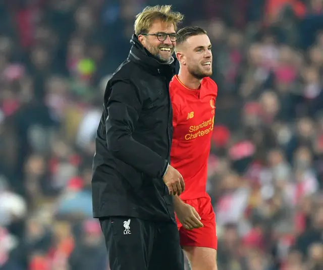 Klopp and Henderson