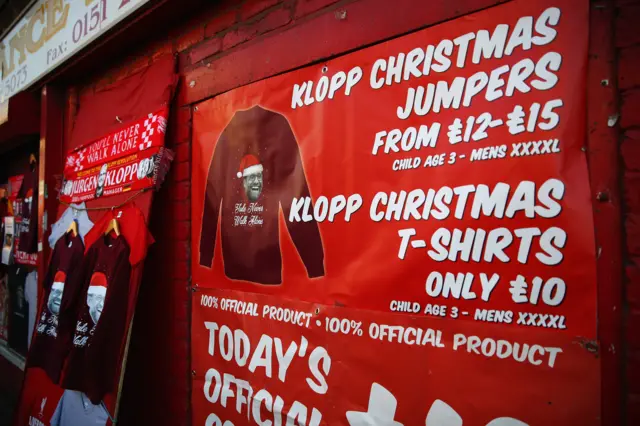 Jurgen Klopp Christmas jumpers