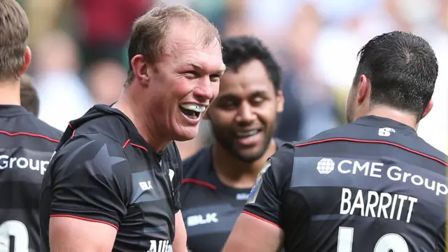 Saracens' Schalk Burger