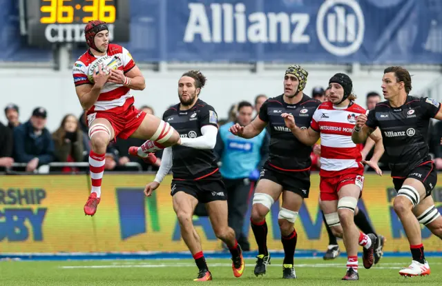 Saracens 15-17 Gloucester