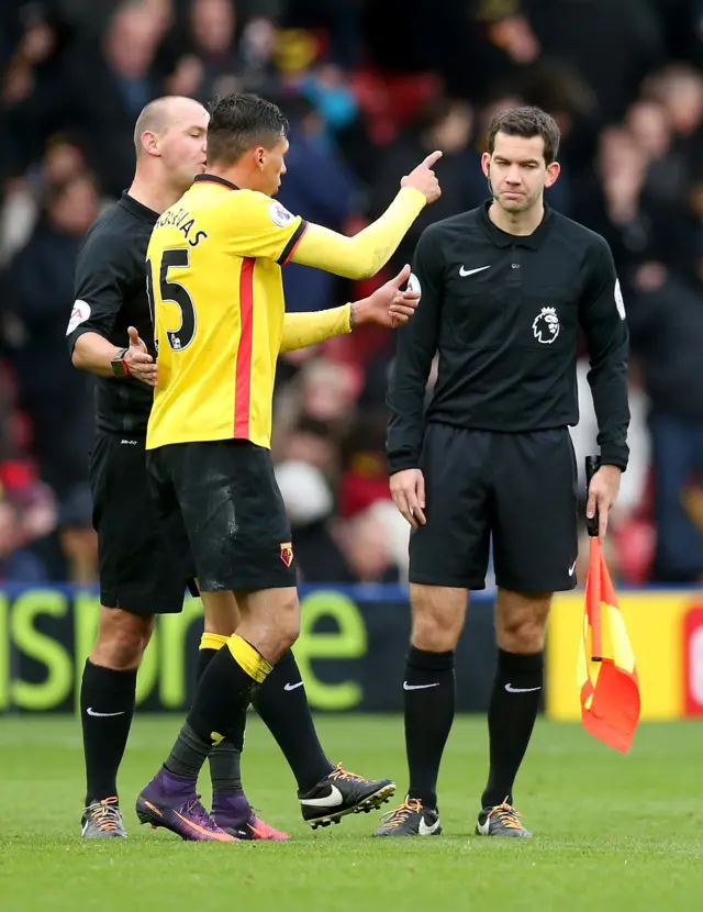 Jose Holebas and Bobby Madley