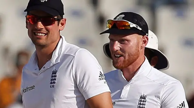 Alastair Cook and Ben Stokes