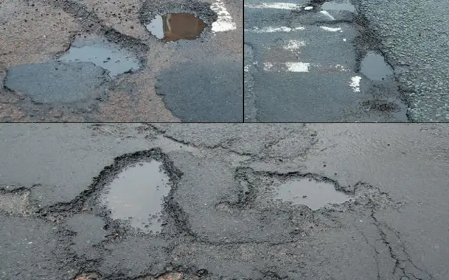 potholes