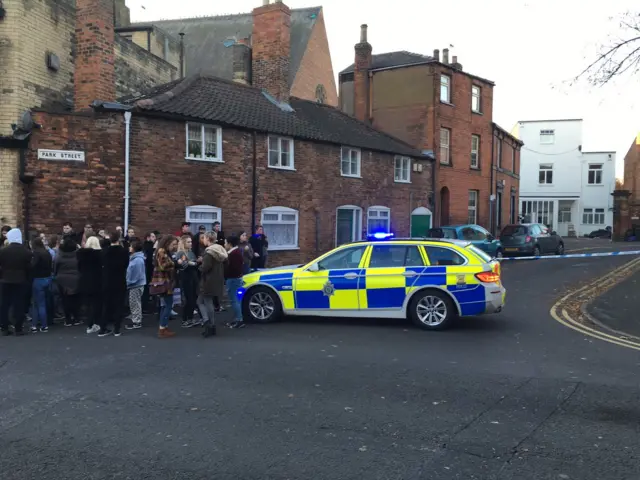 Evacuation following the discovery of a suspicious bag at City Hall.