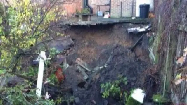 Sinkhole in Ripon