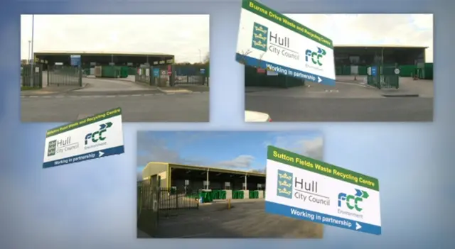 Household Waste and Recycling Centres in Hull