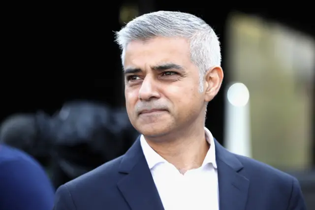 The Mayor of London, Sadiq Khan,