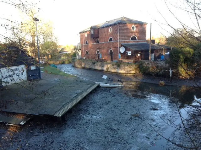 Sudbury Rowing Club and river