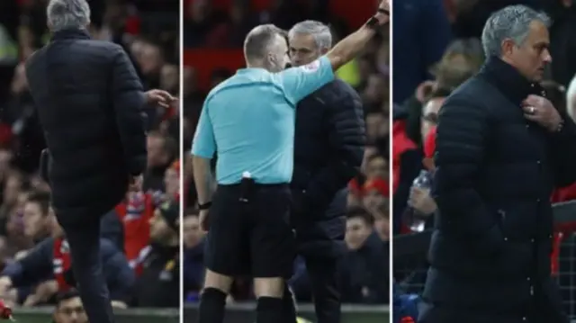 Jose Mourinho could serve another touchline ban less than a month after serving one for the game against Swansea