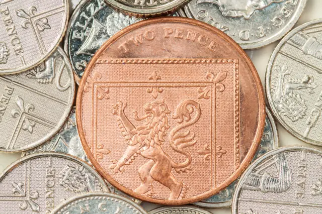 Two pence piece