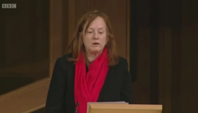 SNP MSP Joan McAlpine