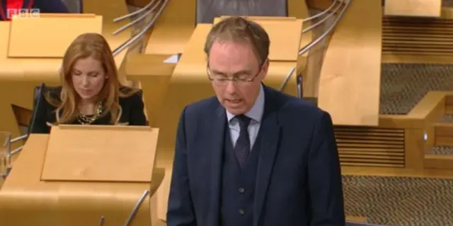 International Development Minister Alasdair Allan closes the debate