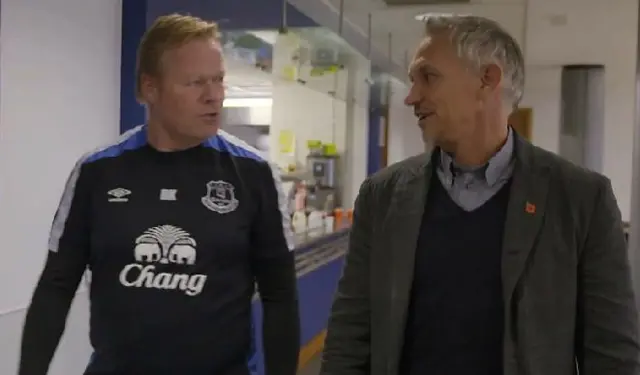 Ronald Koeman and Gary Lineker