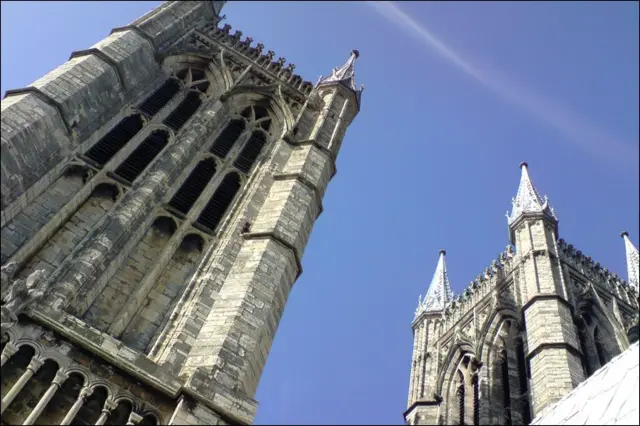 Lincoln Cathedral pinnacles