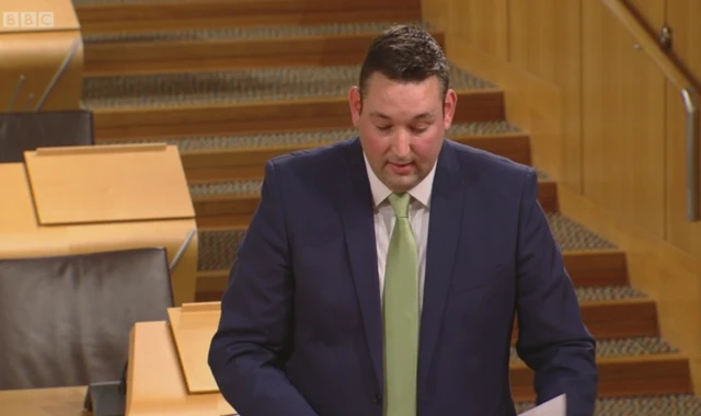 Scottish Conservative MSP Miles Briggs