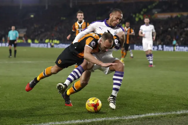 David Meyler and Yoan Gouffran