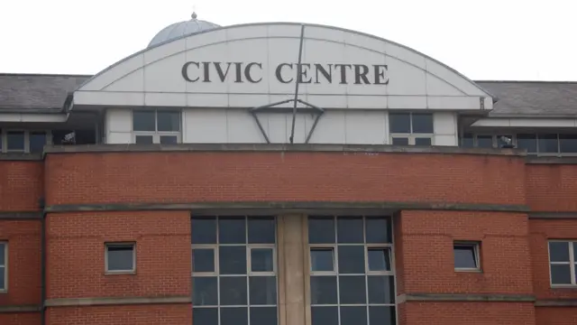 Civic offices in Stoke