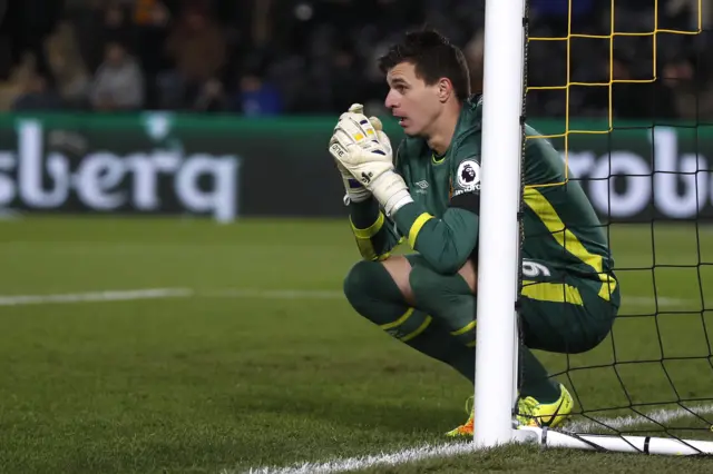 Hull goalkeeper Jakupovic