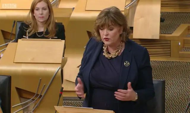 Culture Secretary Fiona Hyslop