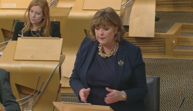 Culture Secretary Fiona Hyslop