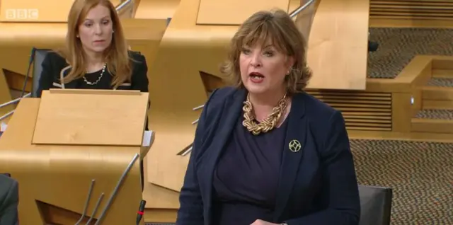 Culture Secretary Fiona Hyslop