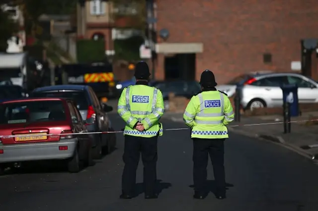 West Midlands police officers