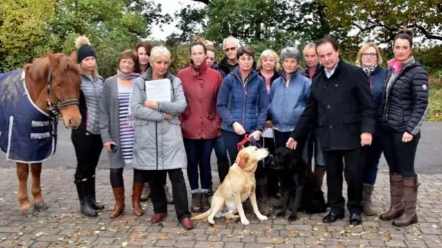 Residents around the Brookhay Lane area