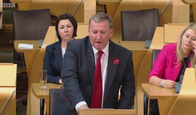 Labour MSP Alex Rowley