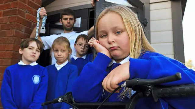 Pupils at Boney Hay Primary School