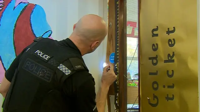 Police attend Chasetown Community School after a series of break ins