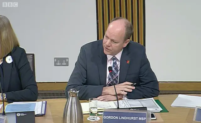 Tory MSP Gordon Lindhurst