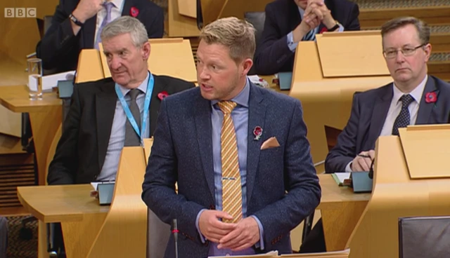 Scottish Conservative MSP Jamie Greene