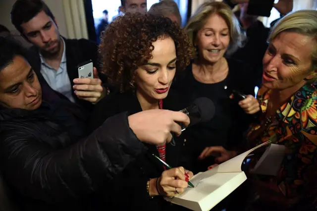 Leila Slimani, winner of the 2016 Goncourt