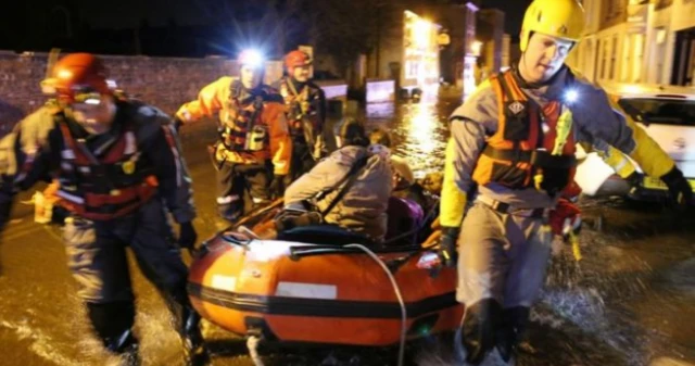 Flooding in Boston