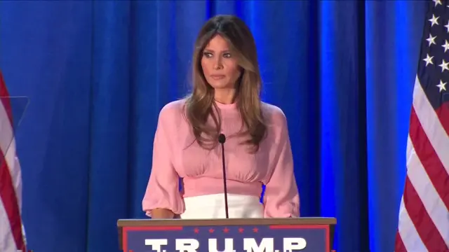 Melania Trump in Pennsylvania speech