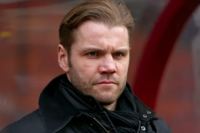 Hearts head coach Robbie Neilson