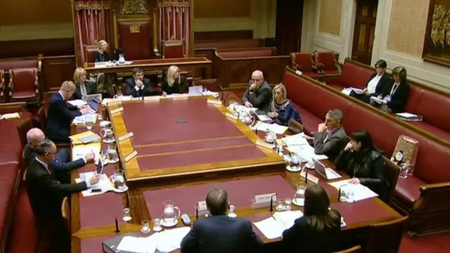 Stormont senate chamber