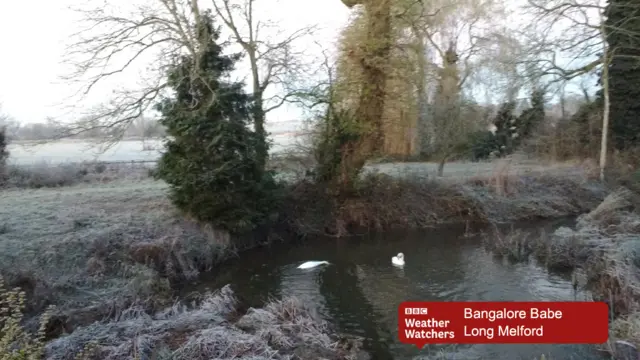 Frosty morning in Long Melford