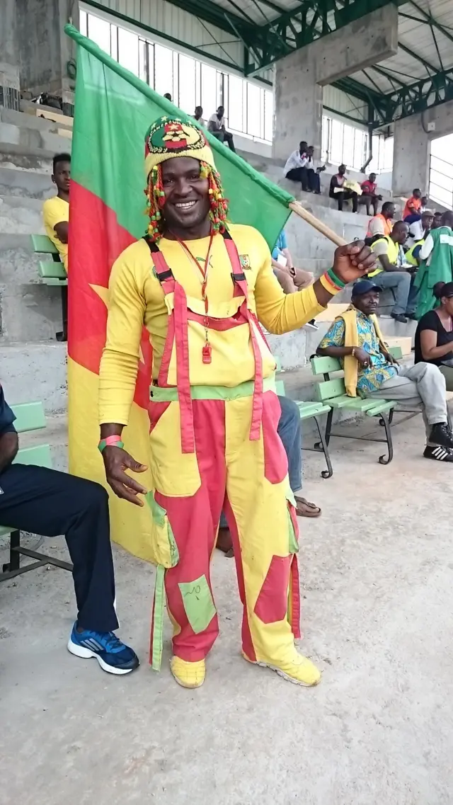 Cameroon fan