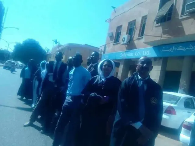 Sudan lawyers protest