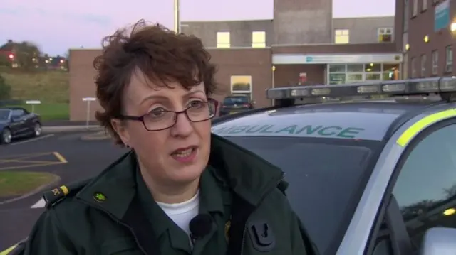 Jacqueline, a paramedic in Northern Ireland