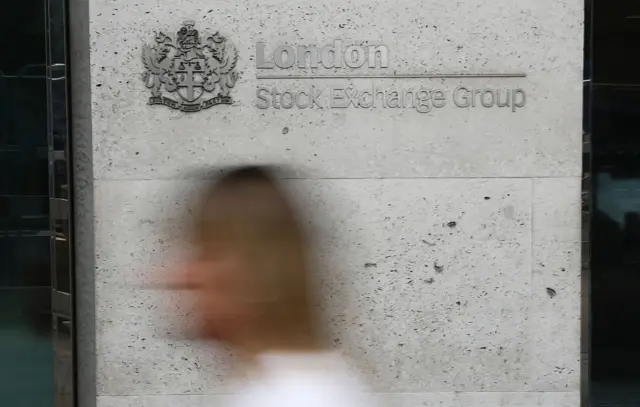 London Stock Exchange sign