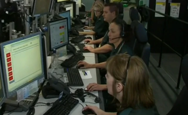 London Ambulance Service control centre