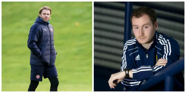 Robbie Neilson (left) and Ian Cathro