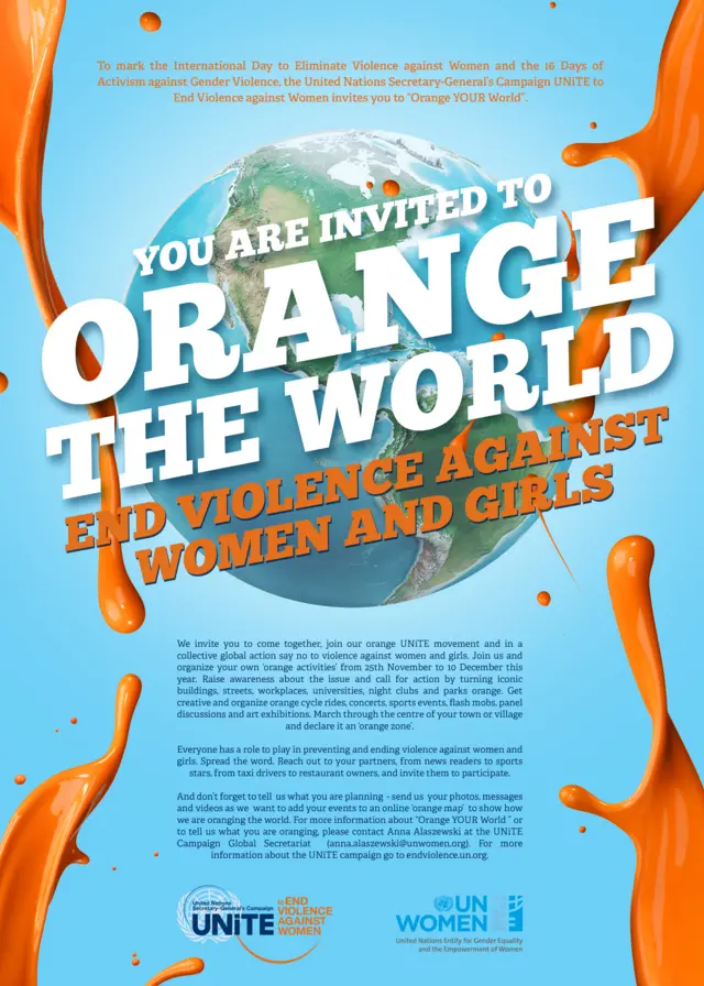 Unite to end violence against women and girls