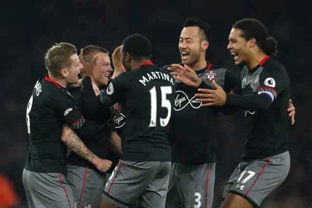 Southampton celebrate