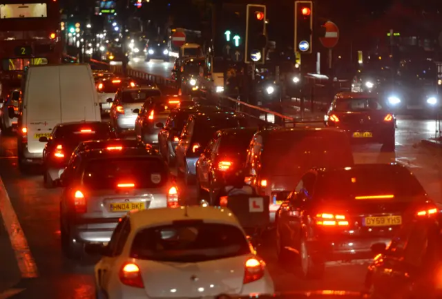 Traffic in London